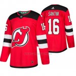 Camiseta New Jersey Devils Steven Santini Primera Autentico Rojo Camiseta New Jersey Devils Steven Santini Primera Autentico Rojo