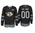 Camiseta Hockey Hombre Nashville Predators Personalizada Negro Camiseta Hockey Hombre Nashville Predators Personalizada Negro