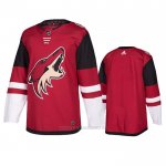 Camiseta Hockey Arizona Coyotes Primera Autentico Negro Rojo Camiseta Hockey Arizona Coyotes Primera Autentico Negro Rojo