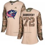 Camiseta Hockey Mujer Columbus Blue Jackets 72 Sergei Bobrovsky Camo Autentico 2017 Veterans Day Stitched Camiseta Hockey Mujer Columbus Blue Jackets 72 Sergei Bobrovsky Camo Autentico 2017 Veterans Day Stitched