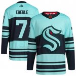 Camiseta Hockey Seattle Kraken Jordan Eberle Reverse Retro 2.0 Autentico Azul Camiseta Hockey Seattle Kraken Jordan Eberle Reverse Retro 2.0 Autentico Azul