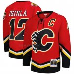 Camiseta Hockey Calgary Flames Jarome Iginla 2003-04 Rojo Camiseta Hockey Calgary Flames Jarome Iginla 2003-04 Rojo