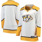 Camiseta Hockey Mujer Nashville Predators Segunda Breakaway Blanco Camiseta Hockey Mujer Nashville Predators Segunda Breakaway Blanco