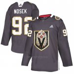 Camiseta Vegas Golden Knights Tomas Nosek Dia De Los Muertos Gris Camiseta Vegas Golden Knights Tomas Nosek Dia De Los Muertos Gris