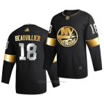 Camiseta Hockey New York Islanders Anthony Beauvillier Golden Edition Limited Autentico 2020-21 Negro Camiseta Hockey New York Islanders Anthony Beauvillier Golden Edition Limited Autentico 2020-21 Negro