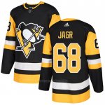 Camiseta Hockey Pittsburgh Penguins 68 Jaromir Jagr Primera Autentico Negro Camiseta Hockey Pittsburgh Penguins 68 Jaromir Jagr Primera Autentico Negro