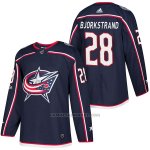 Camiseta Hockey Hombre Autentico Columbus Blue Jackets 28 Oliver Bjorkstrand Home 2018 Azul Camiseta Hockey Hombre Autentico Columbus Blue Jackets 28 Oliver Bjorkstrand Home 2018 Azul