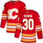 Camiseta Hockey Calgary Flames Mike Vernon Alterno Autentico Rojo Camiseta Hockey Calgary Flames Mike Vernon Alterno Autentico Rojo
