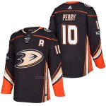 Camiseta Hockey Hombre Autentico Anaheim Ducks Corey Perry Home 10 2018 Negro Camiseta Hockey Hombre Autentico Anaheim Ducks Corey Perry Home 10 2018 Negro
