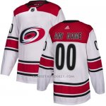 Camiseta Hockey Hombre Carolina Hurricanes Segunda Personalizada Blanco Camiseta Hockey Hombre Carolina Hurricanes Segunda Personalizada Blanco