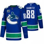 Camiseta Hockey Vancouver Canucks 88 Adam Gaudette 2019-20 Primera Autentico Azul Camiseta Hockey Vancouver Canucks 88 Adam Gaudette 2019-20 Primera Autentico Azul