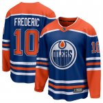 Camiseta Hockey Edmonton Oilers Trent Frederic Primera Breakaway Azul Camiseta Hockey Edmonton Oilers Trent Frederic Primera Breakaway Azul