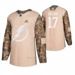 Camiseta Hockey Tampa Bay Lightning Alex Killorn Veterans Day Camuflaje Camiseta Hockey Tampa Bay Lightning Alex Killorn Veterans Day Camuflaje