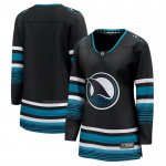 Camiseta Hockey Mujer San Jose Sharks Alterno Breakaway Negro Camiseta Hockey Mujer San Jose Sharks Alterno Breakaway Negro