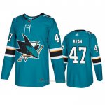 Camiseta Hockey San Jose Sharks Joakim Ryan Primera Verde Camiseta Hockey San Jose Sharks Joakim Ryan Primera Verde