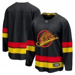 Camiseta Hockey Vancouver Canucks Alterno Premier Breakaway 2022-23 Negro Camiseta Hockey Vancouver Canucks Alterno Premier Breakaway 2022-23 Negro