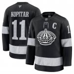 Camiseta Hockey Los Angeles Kings Anze Kopitar Alterno Premium Negro Camiseta Hockey Los Angeles Kings Anze Kopitar Alterno Premium Negro