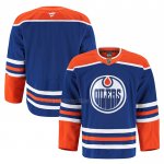 Camiseta Hockey Edmonton Oilers Primera Autentico Pro Azul Camiseta Hockey Edmonton Oilers Primera Autentico Pro Azul
