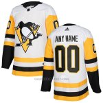 Camiseta Hockey Nino Pittsburgh Penguins Segunda Personalizada Blanco Camiseta Hockey Nino Pittsburgh Penguins Segunda Personalizada Blanco