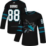 Camiseta Hockey San Jose Sharks Brent Burns Alterno Autentico Negro Camiseta Hockey San Jose Sharks Brent Burns Alterno Autentico Negro