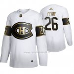 Camiseta Hockey Montreal Canadiens Jeff Petry Golden Edition Autentico Blanco Camiseta Hockey Montreal Canadiens Jeff Petry Golden Edition Autentico Blanco