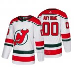 Camiseta New Jersey Devils Custom Alternato Autentico Blanco Camiseta New Jersey Devils Custom Alternato Autentico Blanco