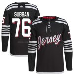 Camiseta Hockey New Jersey Devils P.K. Subban 2021-22 Alterno Autentico Negro Camiseta Hockey New Jersey Devils P.K. Subban 2021-22 Alterno Autentico Negro