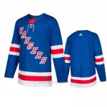 Camiseta Hockey New York Rangers Primera Autentico Blank Azul Camiseta Hockey New York Rangers Primera Autentico Blank Azul