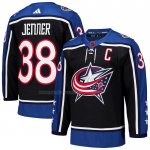 Camiseta Hockey Columbus Blue Jackets Boone Jenner Reverse Retro 2.0 Autentico Negro Camiseta Hockey Columbus Blue Jackets Boone Jenner Reverse Retro 2.0 Autentico Negro