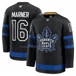 Camiseta Hockey Toronto Maple Leafs Mitch Marner Alterno Negro Camiseta Hockey Toronto Maple Leafs Mitch Marner Alterno Negro