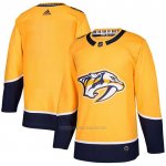 Camiseta Hockey Nashville Predators Primera Autentico Amarillo Camiseta Hockey Nashville Predators Primera Autentico Amarillo