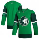 Camiseta Hockey Ottawa Senators 2023 St. Patrick's Day Autentico Verde Camiseta Hockey Ottawa Senators 2023 St. Patrick's Day Autentico Verde