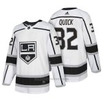 Camiseta Hockey Hombre Autentico Los Angeles Kings 32 Jonathan Quick Away 2018 Blanco Camiseta Hockey Hombre Autentico Los Angeles Kings 32 Jonathan Quick Away 2018 Blanco