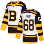 Camiseta Hockey Boston Bruins 68 Jaromir Jagr Autentico 2019 Winter Classic Blanco Camiseta Hockey Boston Bruins 68 Jaromir Jagr Autentico 2019 Winter Classic Blanco