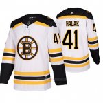 Camiseta Hockey Boston Bruins Halak Segunda Blanco Camiseta Hockey Boston Bruins Halak Segunda Blanco