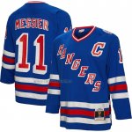 Camiseta Hockey New York Rangers Mark Messier Mitchell & Ness 1993 Azul Camiseta Hockey New York Rangers Mark Messier Mitchell & Ness 1993 Azul