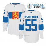 Camiseta Hockey Finlandia Rasmus Ristolainen 55 Premier 2016 World Cup Blanco Camiseta Hockey Finlandia Rasmus Ristolainen 55 Premier 2016 World Cup Blanco