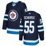 Camiseta Hockey Nino Winnipeg Jets 55 Mark Scheifele Azul Home Autentico Stitched Camiseta Hockey Nino Winnipeg Jets 55 Mark Scheifele Azul Home Autentico Stitched
