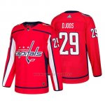 Camiseta Washington Capitals Christian Djoos Home Adidas Autentico Jugador Rojo Camiseta Washington Capitals Christian Djoos Home Adidas Autentico Jugador Rojo