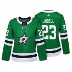 Camiseta Hockey Mujer Dallas Stars 23 Esa Lindell Verde Autentico Jugador Camiseta Hockey Mujer Dallas Stars 23 Esa Lindell Verde Autentico Jugador