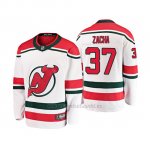 Camiseta Nino New Jersey Devils Pavel Zacha Alternato Breakaway Blanco Camiseta Nino New Jersey Devils Pavel Zacha Alternato Breakaway Blanco