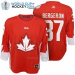 Camiseta Hockey Nino Canada 37 Patrice Bergeron 2016 World Cup Rojo Camiseta Hockey Nino Canada 37 Patrice Bergeron 2016 World Cup Rojo