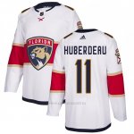 Camiseta Hockey Florida Panthers 11 Jonathan Huberdeau Road Autentico Blanco Camiseta Hockey Florida Panthers 11 Jonathan Huberdeau Road Autentico Blanco