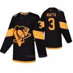 Camiseta Hockey Pittsburgh Penguins Olli Maatta Autentico 2019 Stadium Series Negro Camiseta Hockey Pittsburgh Penguins Olli Maatta Autentico 2019 Stadium Series Negro