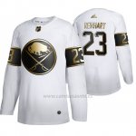 Camiseta Hockey Buffalo Sabres Sam Reinhart Golden Edition Autentico Blanco Camiseta Hockey Buffalo Sabres Sam Reinhart Golden Edition Autentico Blanco