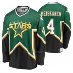 Camiseta Hockey Dallas Stars Premier Miro Heiskanen Heritage Verde Camiseta Hockey Dallas Stars Premier Miro Heiskanen Heritage Verde