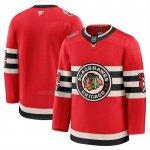 Camiseta Hockey Chicago Blackhawks 2025 Winter Classic Premium Rojo Camiseta Hockey Chicago Blackhawks 2025 Winter Classic Premium Rojo