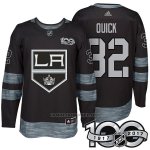 Camiseta Hockey Hombre Los Angeles Kings 82 Jonathan Quick 2017 Centennial Limited Negro Camiseta Hockey Hombre Los Angeles Kings 82 Jonathan Quick 2017 Centennial Limited Negro