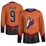 Camiseta Hockey Arizona Coyotes Clayton Keller Reverse Retro Autentico Naranja Camiseta Hockey Arizona Coyotes Clayton Keller Reverse Retro Autentico Naranja