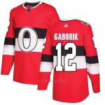 Camiseta Hockey Ottawa Senators 12 Marian Gaborik Autentico 2017 100 Classic Rojo Camiseta Hockey Ottawa Senators 12 Marian Gaborik Autentico 2017 100 Classic Rojo